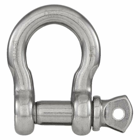HOMEPAGE 0.37 in. Stainless Steel Anchor Shackle, 5PK HO3297856